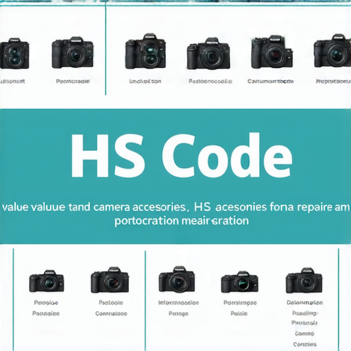 「相機配件HS Code全解析，了解你的配件價值，還有專業維修服務等著你！」
