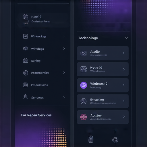 「全方位音效設定揭秘！探索Note 10、Windows 10與維修服務，提升你的音響體驗！」