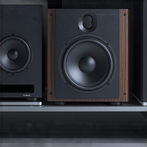 特斯拉音響升級過程圖片，展示音響系統部件與專業維修服務，強調打造極致音質的技術細節，鼓勵探索我們的維修專業服務。
