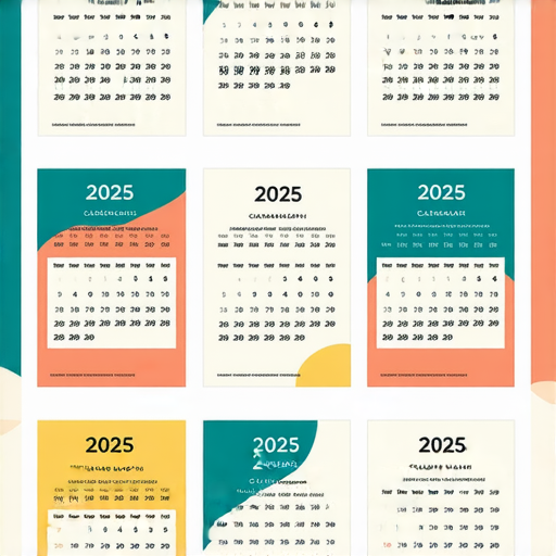 「2025年曆月精彩印刷服務，立刻探索個性化月曆的魅力！」