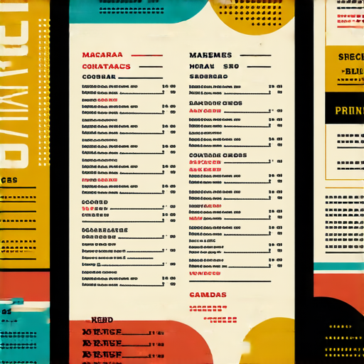 打造專屬餐牌設計，立即探索我們的印刷服務，讓您的餐廳魅力升級！