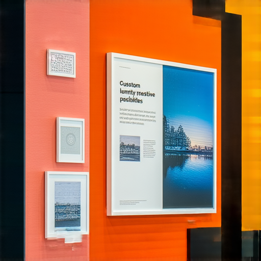 「引領視覺盛宴！探索定制展覽板，讓品牌傳遞無限可能！」