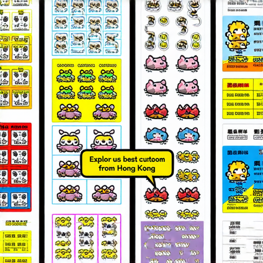 探索香港最佳卡通貼紙，讓您的創意印刷夢想成真，立即聯絡我們！