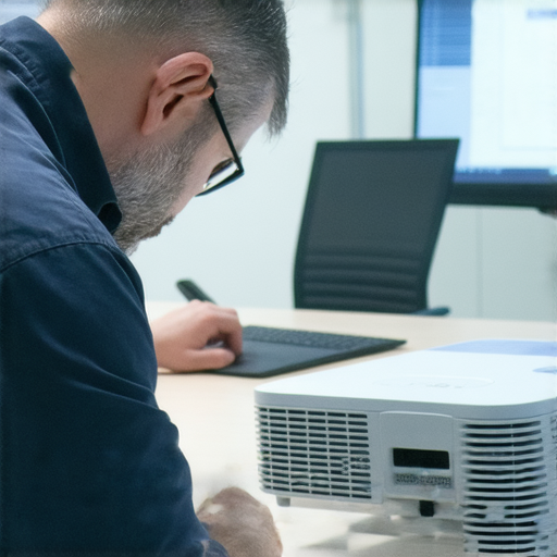 「會議室投影機的秘密：維修專家揭秘如何提升視訊品質！」