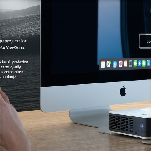 「無線投影機大揭密！Mac與ViewSonic的秘密修復技巧，讓你擁有完美畫質！」