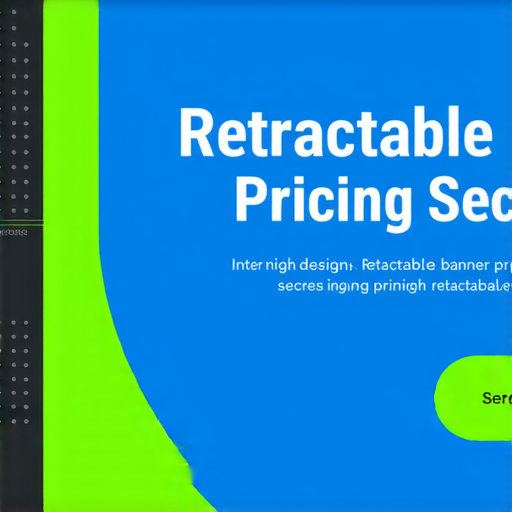 「揭開易拉架設計報價的秘密！立刻獲取專業印刷方案！」