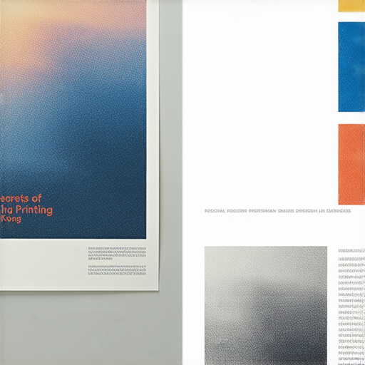 「揭開海報設計的秘密！香港印刷專業服務讓你的創意更生動！」