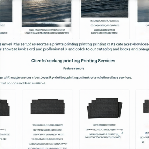 「揭開印刷費用的秘密！探索我們專業的書籍及畫冊印刷服務，立即了解哦！」