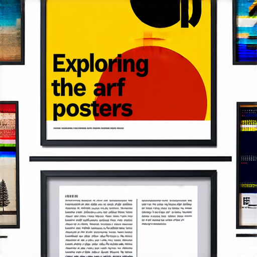 「探索海報的藝術！香港印刷專家為您提供完美框架與套裝，立即了解更多！」