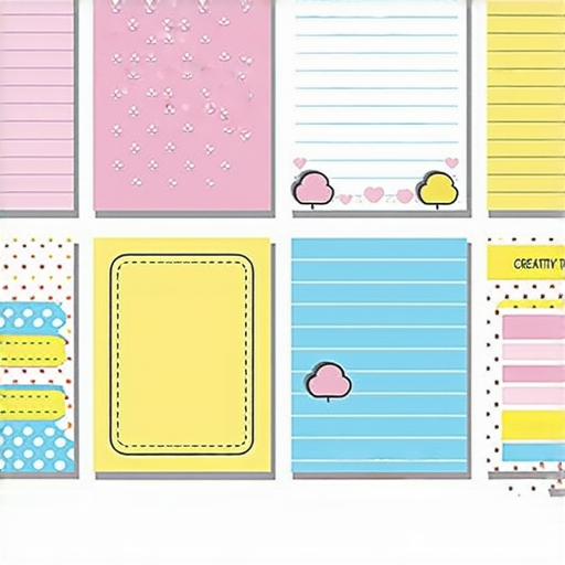 「探索創意！定制可愛卡通便條紙，滿足您所有想法的印刷服務！」