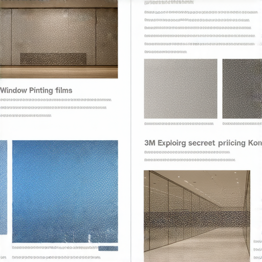 「想知道3M玻璃貼在香港的秘密價錢？探索我們的專業印刷服務，讓你的空間煥然一新！」