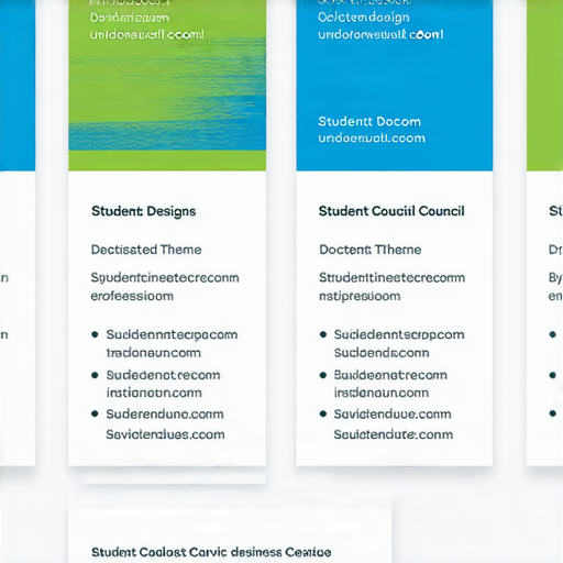 打造令人驚艷的個性化名片！立即探索學生、醫生與學生會專屬設計服務！