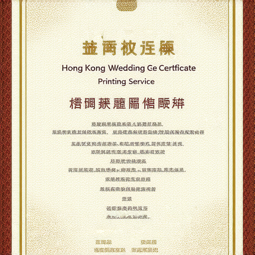 「探索香港結婚證書至最新AML證書印刷服務，讓您珍藏最美好的時刻！」