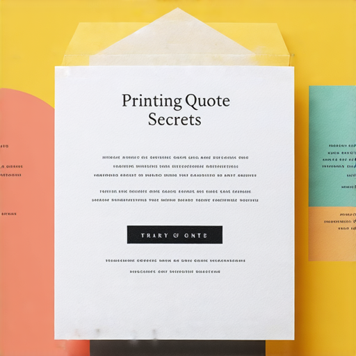 「驚喜曝光！揭開印刷報價秘訣，別錯過經典及喜帖印刷優惠！」