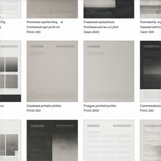 探索專業印刷服務，從樹脂板到月曆印刷，您想知道的都在這裡！