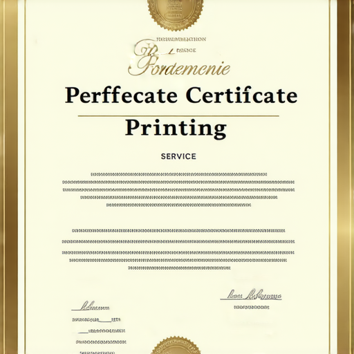 探索完美證書印刷服務，打造專屬於你的珍貴回憶！立即了解更多！