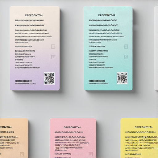 專業印刷服務展示，證件設計色彩鮮豔，細節清晰，令人眼前一亮，體現卓越品質，立即探索專業印刷選項，讓您的證件璀璨奪目。