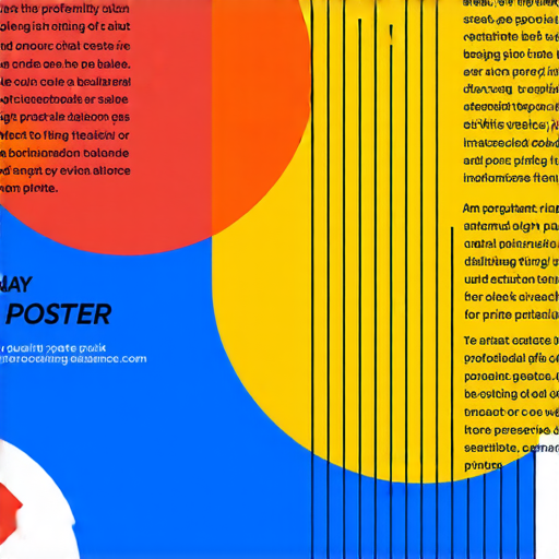 「立刻印刷專屬A3海報，展現您的創意，立即聯絡我們！」