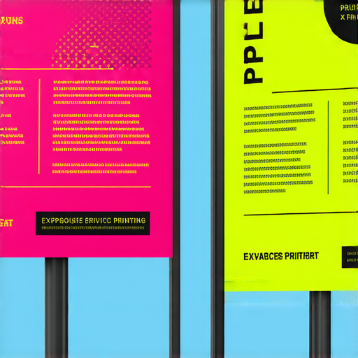 「提升品牌曝光！探索我們的海報與X型海報架印刷專業服務！」