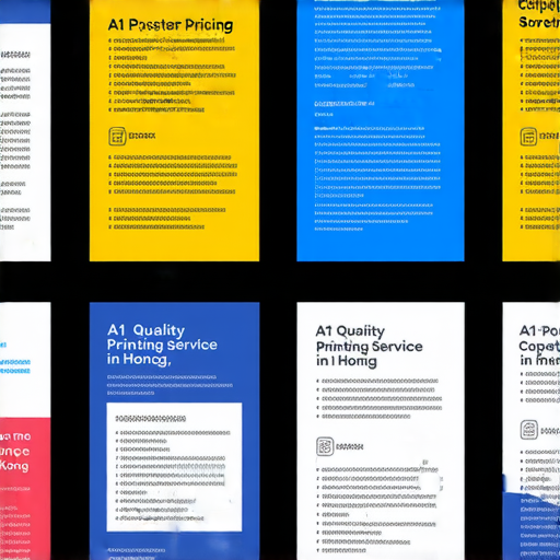 「超值A1海報印刷價格！立即了解香港最具競爭力的印刷服務！」