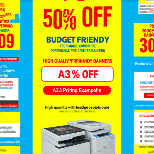 「超值印刷優惠！探索最平價Banner及A3印刷服務，立即搶購！」