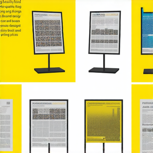 「探索完美展示架方案！立即查詢香港展板設計與印刷價格，提升您的品牌曝光率！」