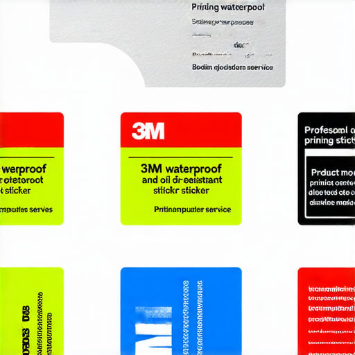 「探索防水防油的3M貼紙標籤，立即獲取專屬報價及更多印刷服務！」