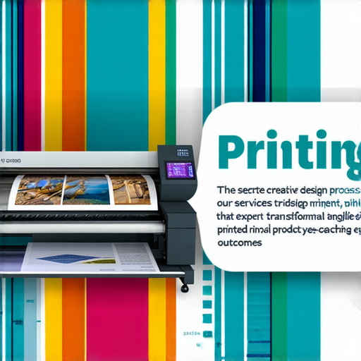 揭開印刷秘密的圖片，展示創意設計過程和專業印刷設備，突出我們的專業服務，幫助您將創意轉化為實際的印刷品，創造引人注目的成果。