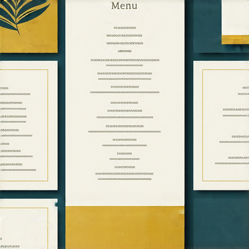 「打造專屬魅力菜單與杯墊！立即探索我們的印刷服務，讓每一口都驚艷！」