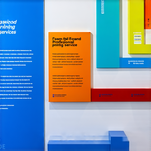 「探索高質感泡棉板，打造引人注目的展覽效果，立即了解我們的專業印刷服務！」