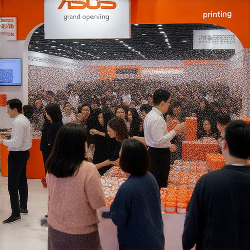 「參加華碩開幕活動，獲得獨家贈品！探索我們的專業印刷服務！」