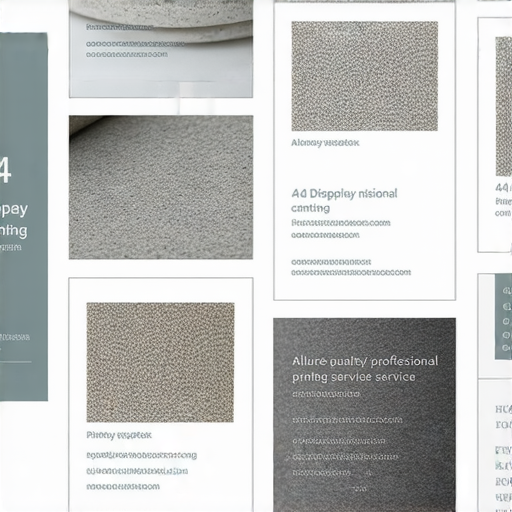 揭秘A4展示架卡片設計魅力的圖片，展示多款專業印刷服務樣本，色彩鮮豔，設計獨特，吸引目光，展現專業品質。立即聯繫我們，體驗卓越印刷效果。