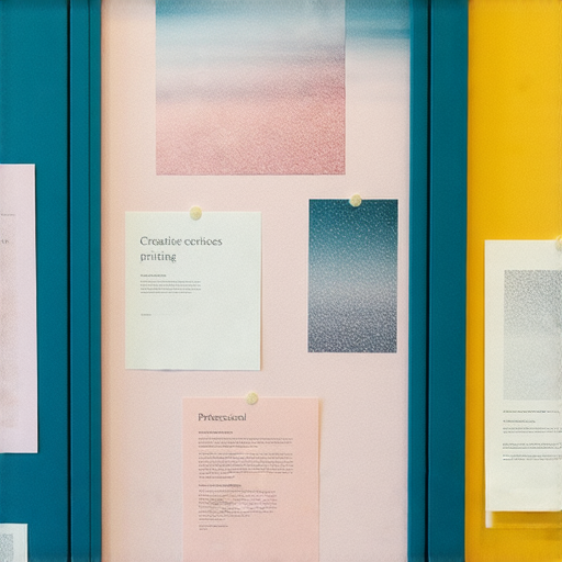 「解密告示貼的神奇世界！探索我們的印刷專業服務，讓你的創意無限延伸！」