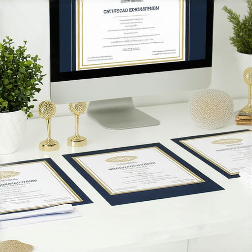 「輕鬆線上製作專屬獎狀！立刻體驗專業印刷服務，讓榮譽更具價值！」