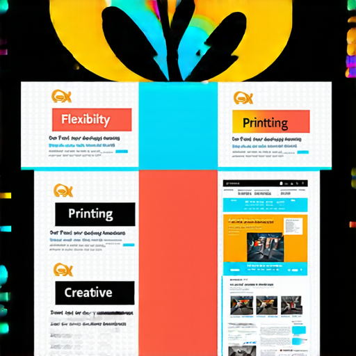 「驚喜贈品等你來領！探索我們的印刷服務，讓創意飛起來！」