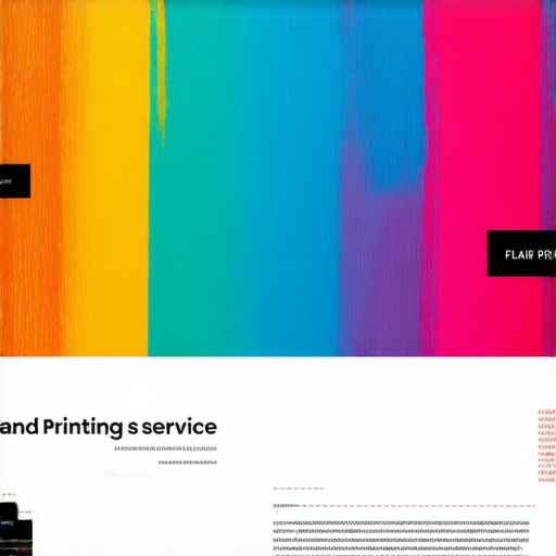 「探索無限創意！讓我們的專業印刷服務為您的設計增添色彩！」