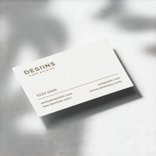 「凸顯您的專業魅力：探索獨特名片印刷服務，讓您的品牌無法被忽視！」