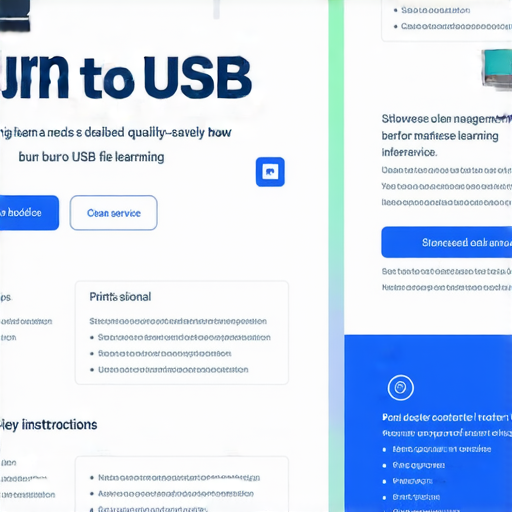 「快速學會如何燒錄ISO至USB，還有專業印刷服務等你來發現！」