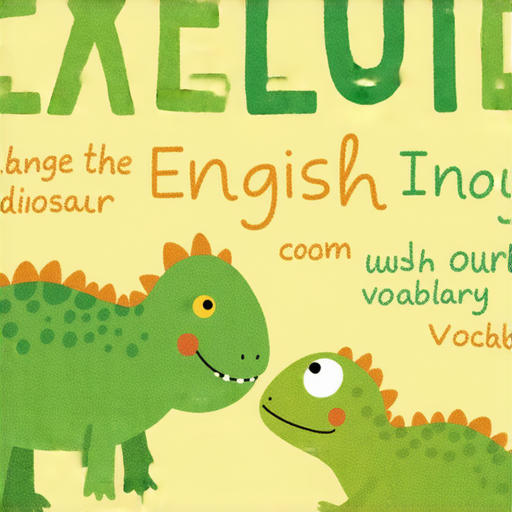 「探索英文世界：從恐龍到變色龍，讓我們幫你輕鬆學習！」