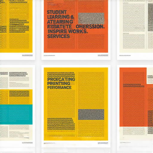 「學生必學的海報設計技巧！立即探索我們的專業印刷服務，讓你的作品更出色！」