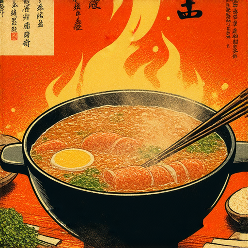 「火鍋漫畫海報狂潮！讓你的創意煮沸，立即探索我們的專業印刷服務！」