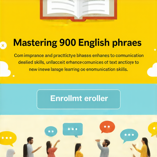 掌握900句英文，提升你的溝通技巧！立即報名學習，開啟語言新世界！