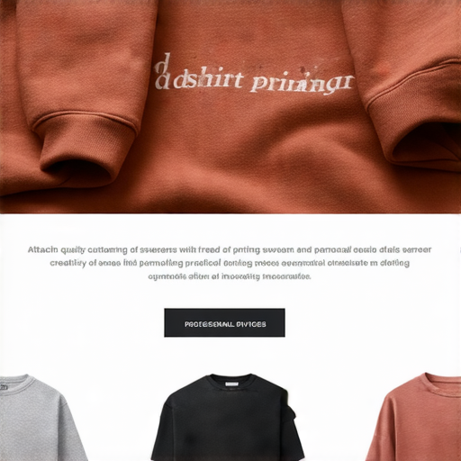 「揭開衛衣印刷的奧秘！立即探索我們的專業服務，再創時尚新風潮！」