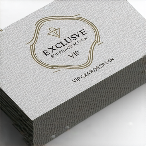 讓您的貴賓卡引領潮流！探索專屬印刷服務，打造獨一無二的專屬設計！