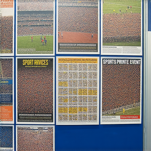 「走進熱血運動會，探索我們專業海報印刷服務，讓每一場賽事更精彩！」