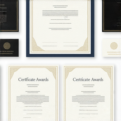 探索專業獎狀印刷服務的圖片，展示各種精美獎狀設計，色彩鮮豔，質感上乘，凸顯獲獎者的榮耀與成就，立即了解更多提升獎狀價值的選擇。