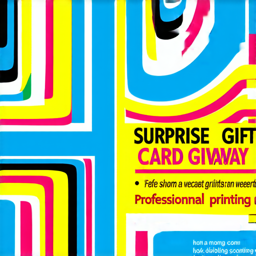 「驚喜禮品卡大放送！探索我們的印刷專業服務，讓您的禮物更獨特！」