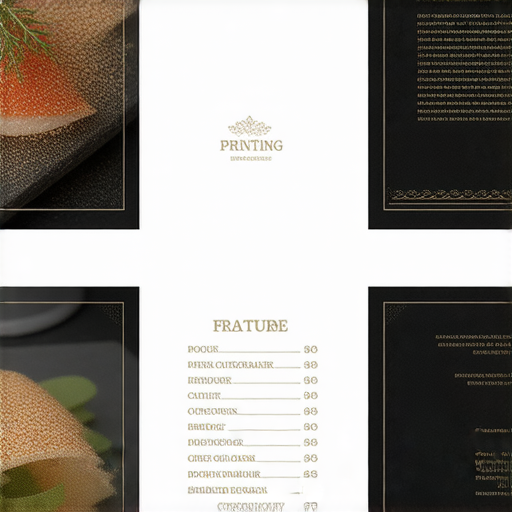 專業菜單印刷服務展示，創意設計和高品質印刷，讓商品特色凸顯，吸引顧客目光，探索無限創意，提升品牌形象的理想選擇。
