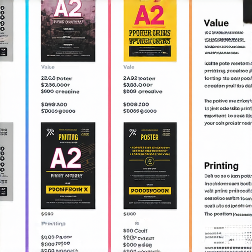 「超值A2海報印刷價格大揭秘！立即了解，讓您的創意火花四射！」
