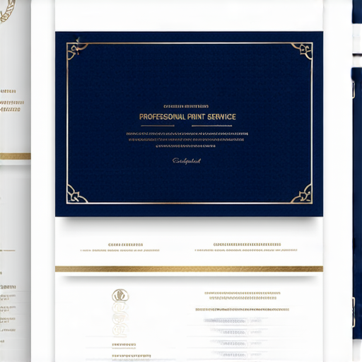 "獨特証書用紙設計，提升您品牌形象！立即了解我們的專業印刷服務！"